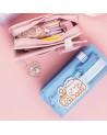 Trousse Kawaii en Tissu Oxford